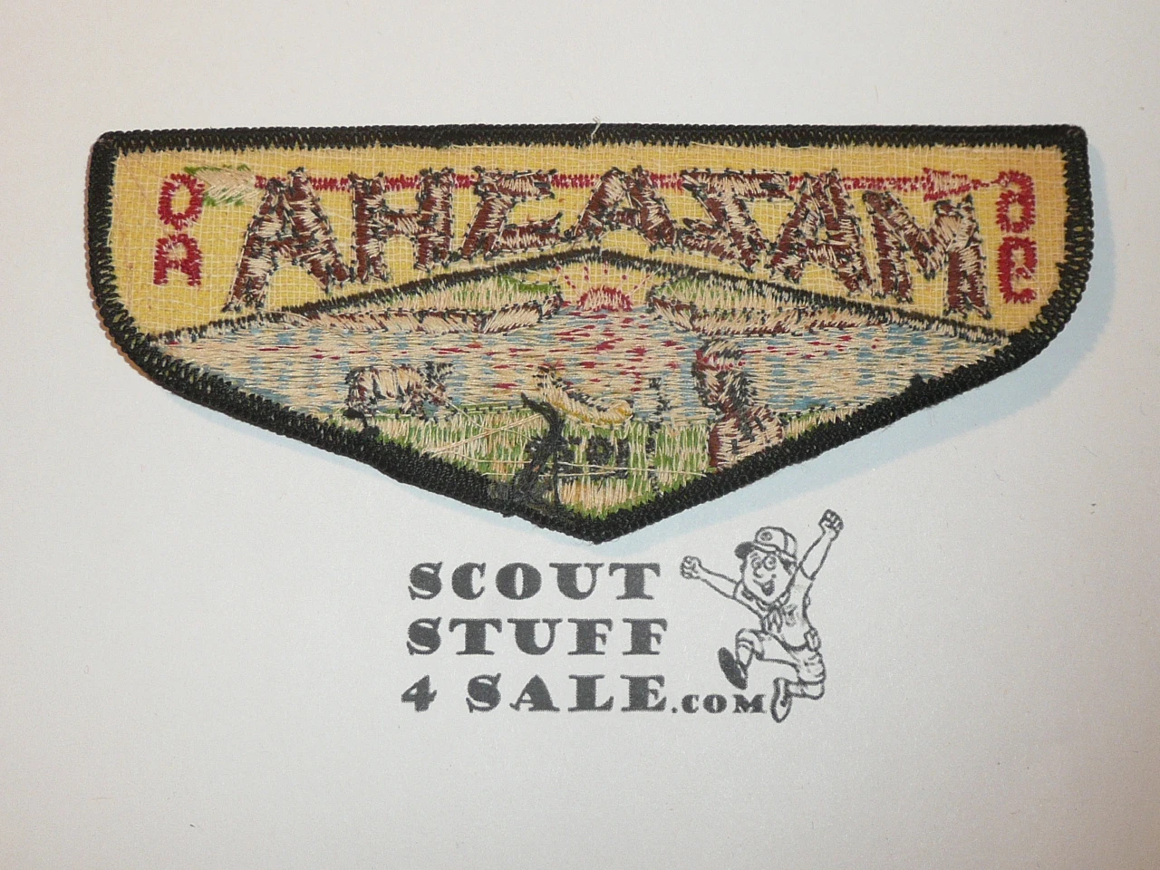 Order of the Arrow Lodge #69 Mazasha f1a First Flap Patch