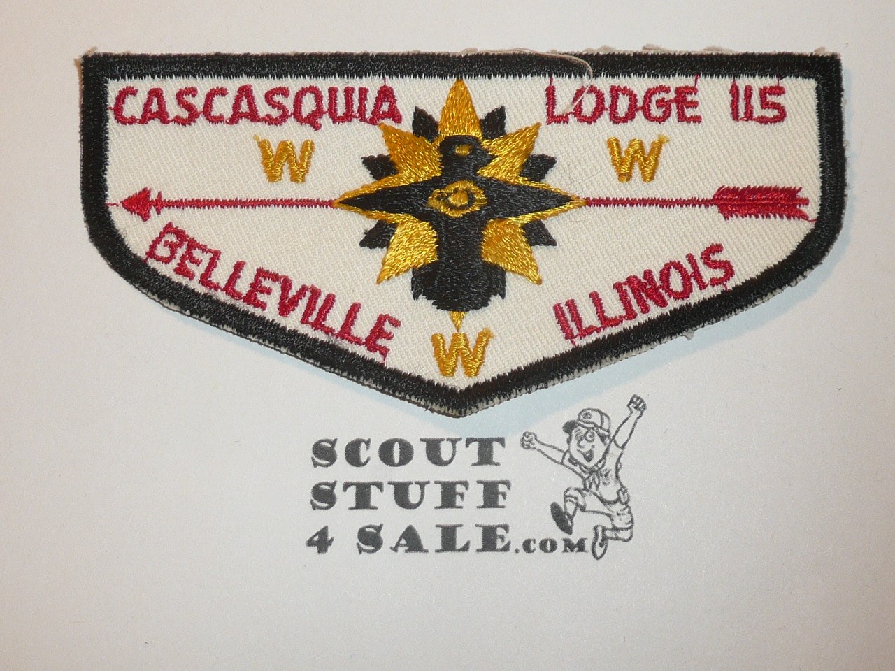 Order of the Arrow Lodge #115 Cascasquia f1 First Flap Patch
