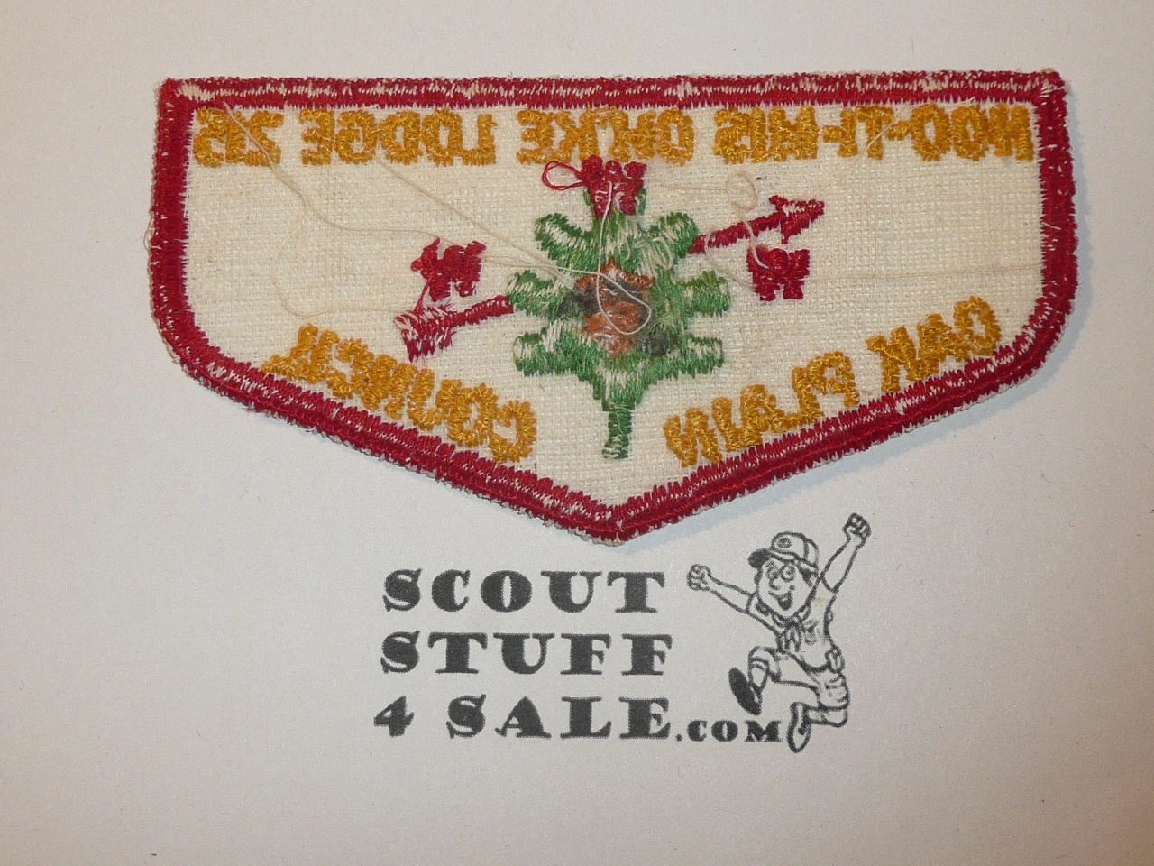 Order of the Arrow Lodge #215 Noo-Ti-Mis Oh'ke f1 First Flap Patch