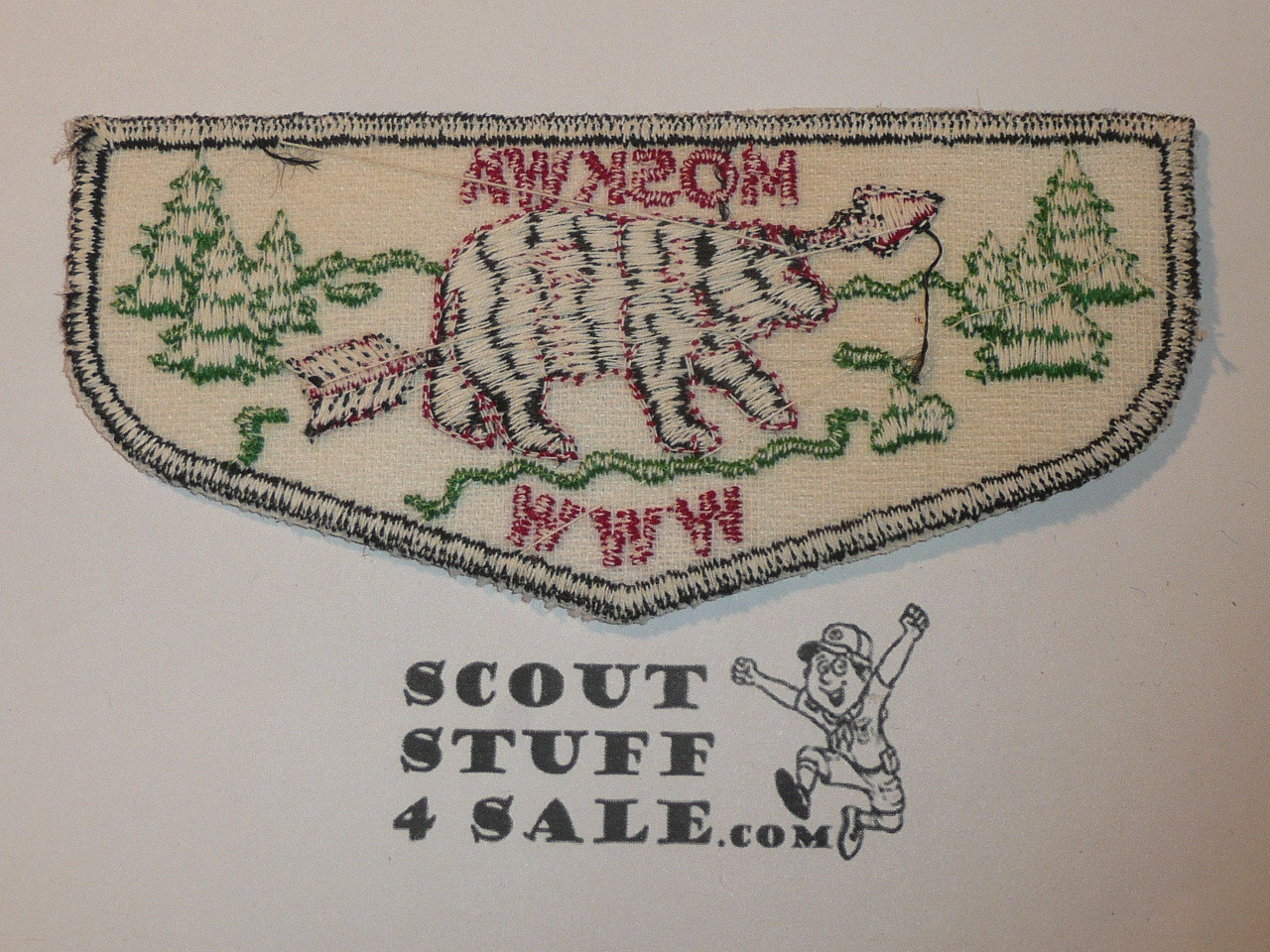 Order of the Arrow Lodge #301 Moskwa f2b Flap Patch
