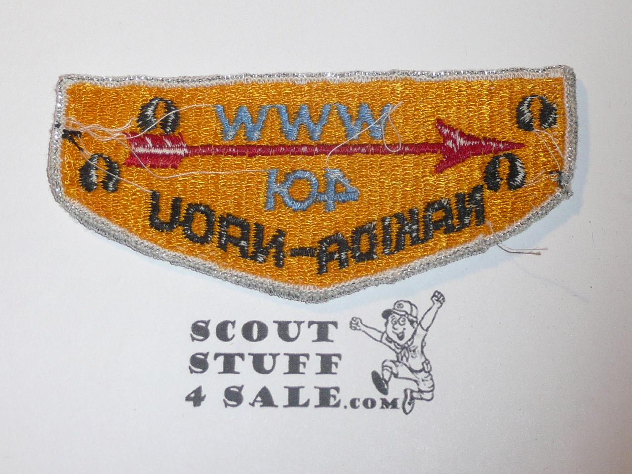 Order of the Arrow Lodge #401 Nakida-Naou s3 Flap Patch