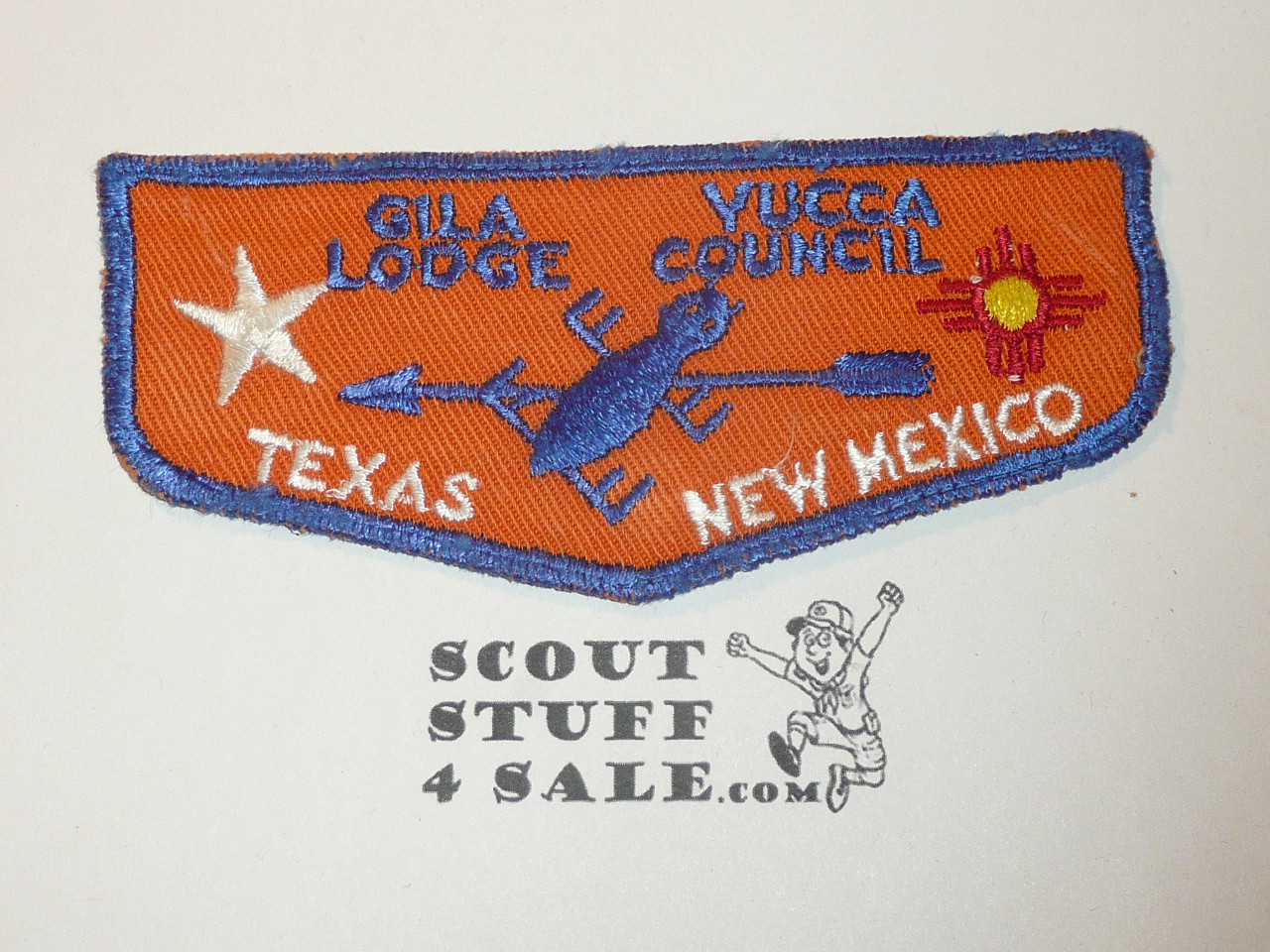 Order of the Arrow Lodge #378 Gila f3a Flap Patch