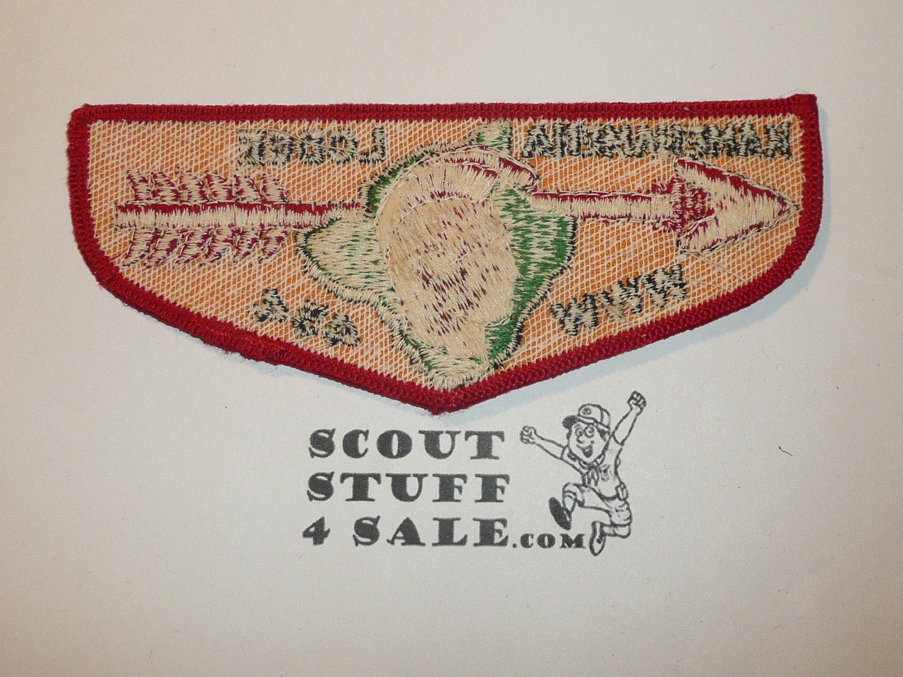 Order of the Arrow Lodge #454 Kamehameha f1a First Flap Patch