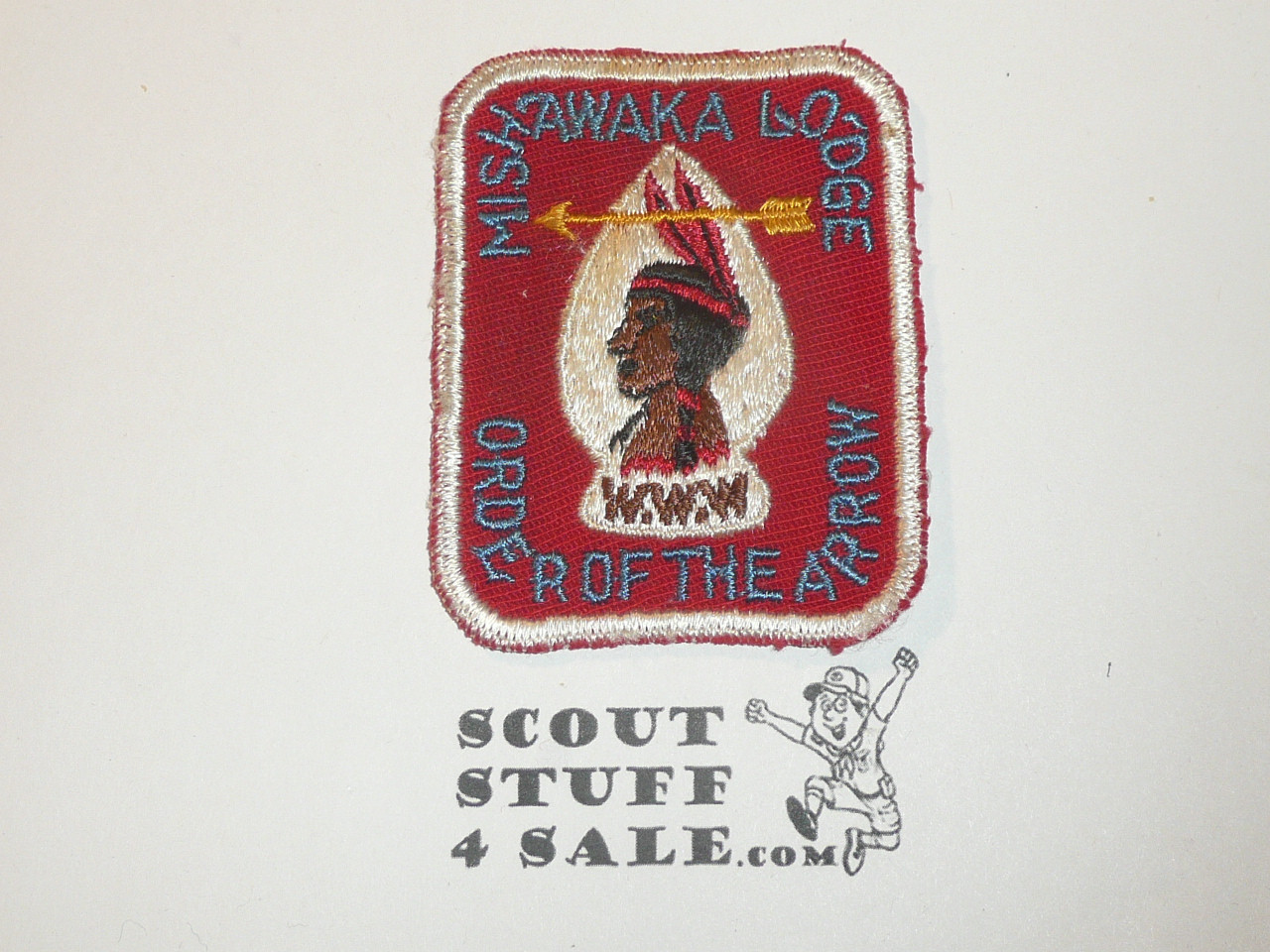 Order of the Arrow Lodge #314 Mishawaka x1 Patch, WAB
