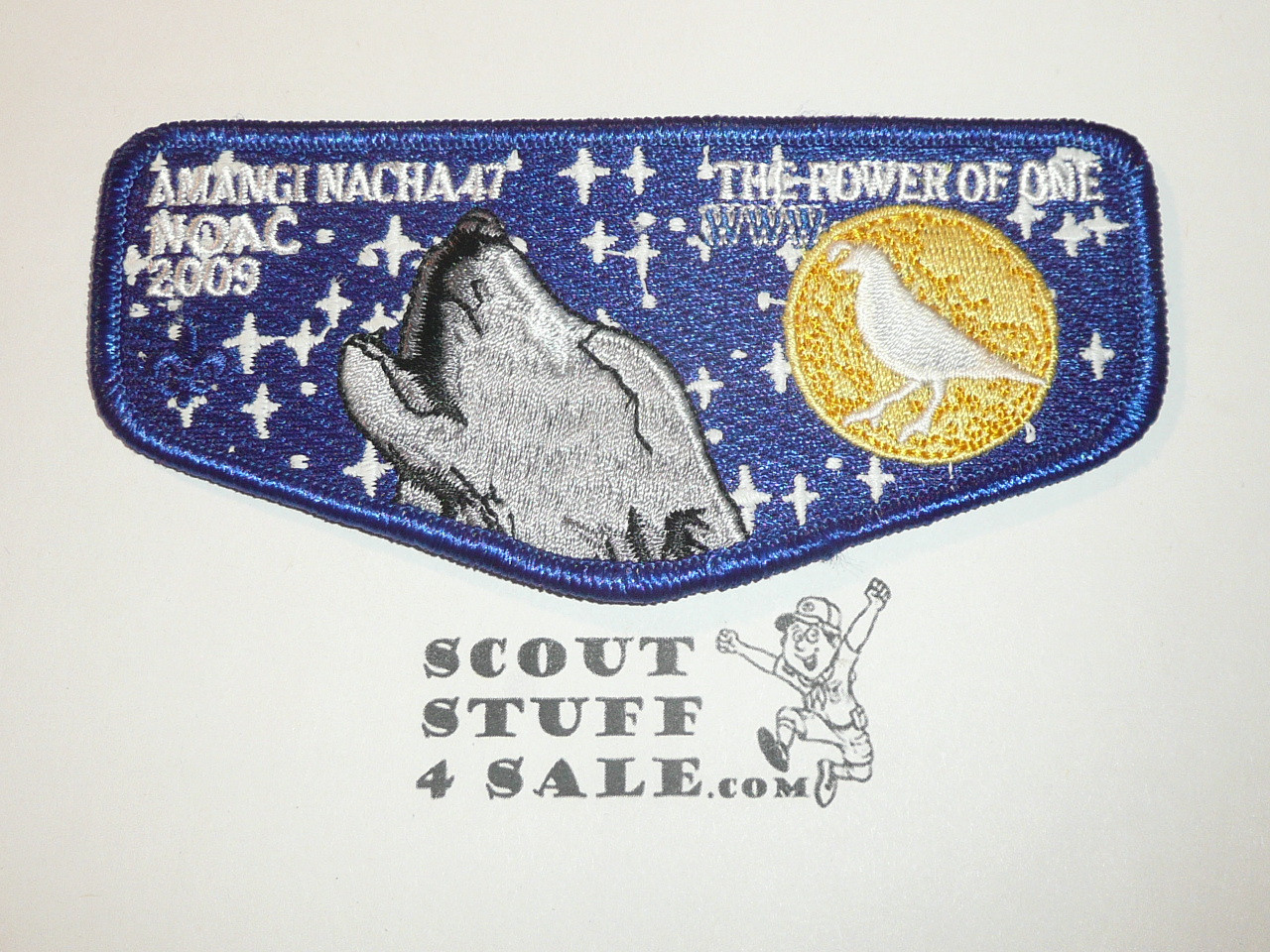 Order of the Arrow Lodge #47 Amangi Nacha s32 2009 NOAC Patch