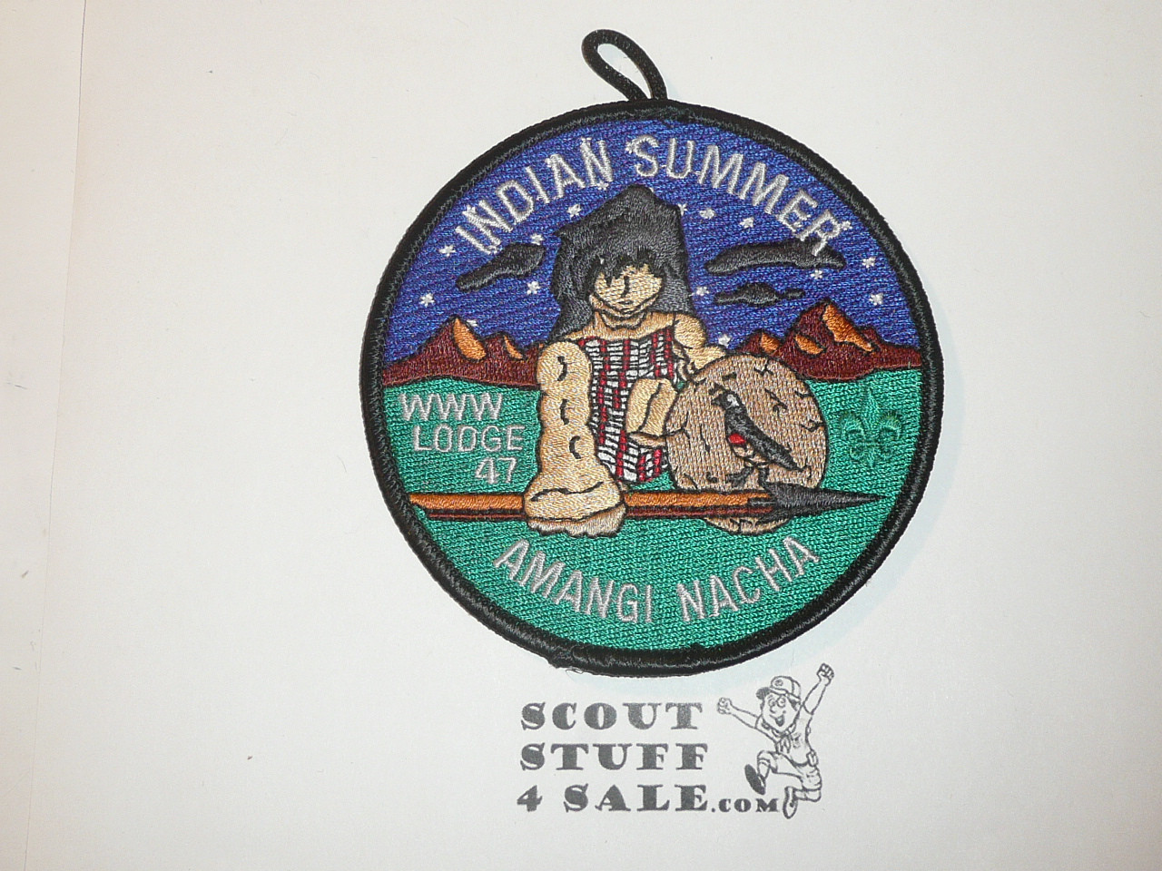 Order of the Arrow Lodge #47 Amangi Nacha r1 2003 Indian Summer Patch