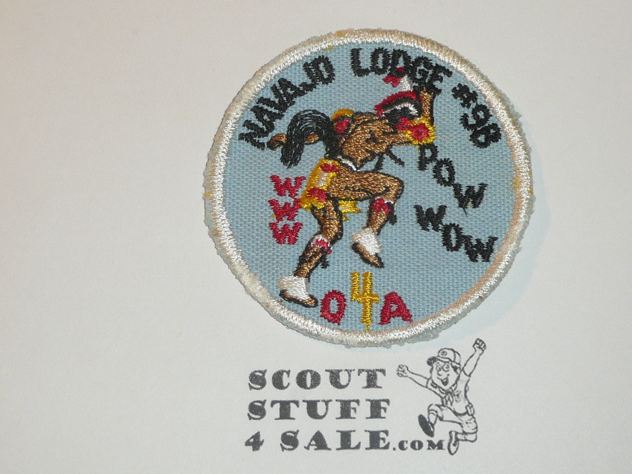 Order of the Arrow Lodge #98 Navajo 1958 Pow Wow #4 Patch