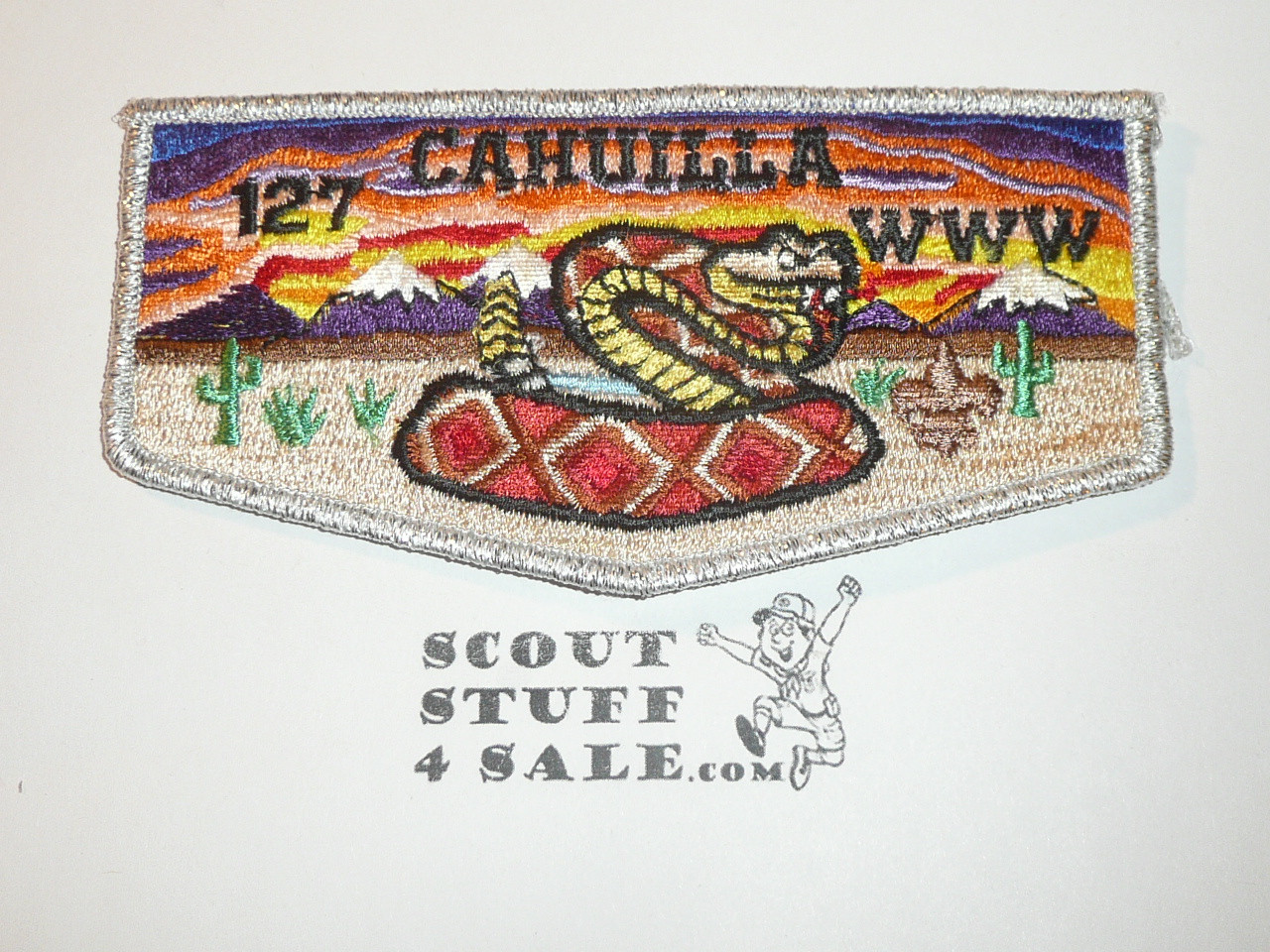 Order of the Arrow Lodge #127 Cahuilla s18 Vigil Flap Patch