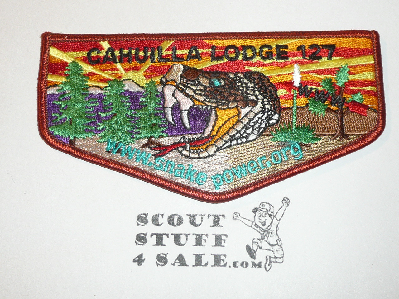Order of the Arrow Lodge #127 Cahuilla s81 Flap Patch