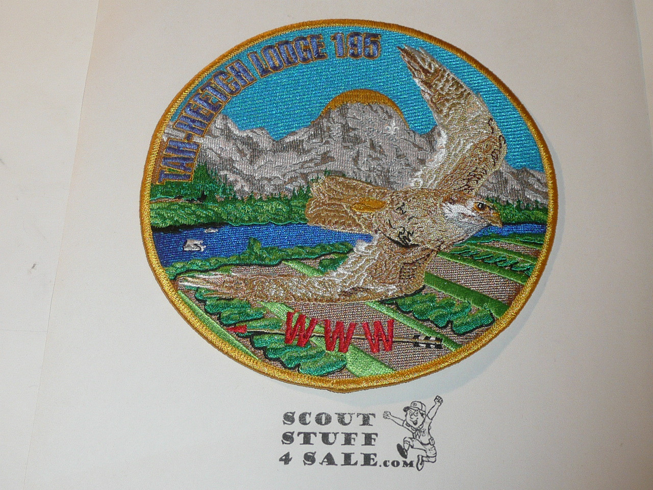 Order of the Arrow Lodge #195 Tah Heetch j3 Jacket Patch