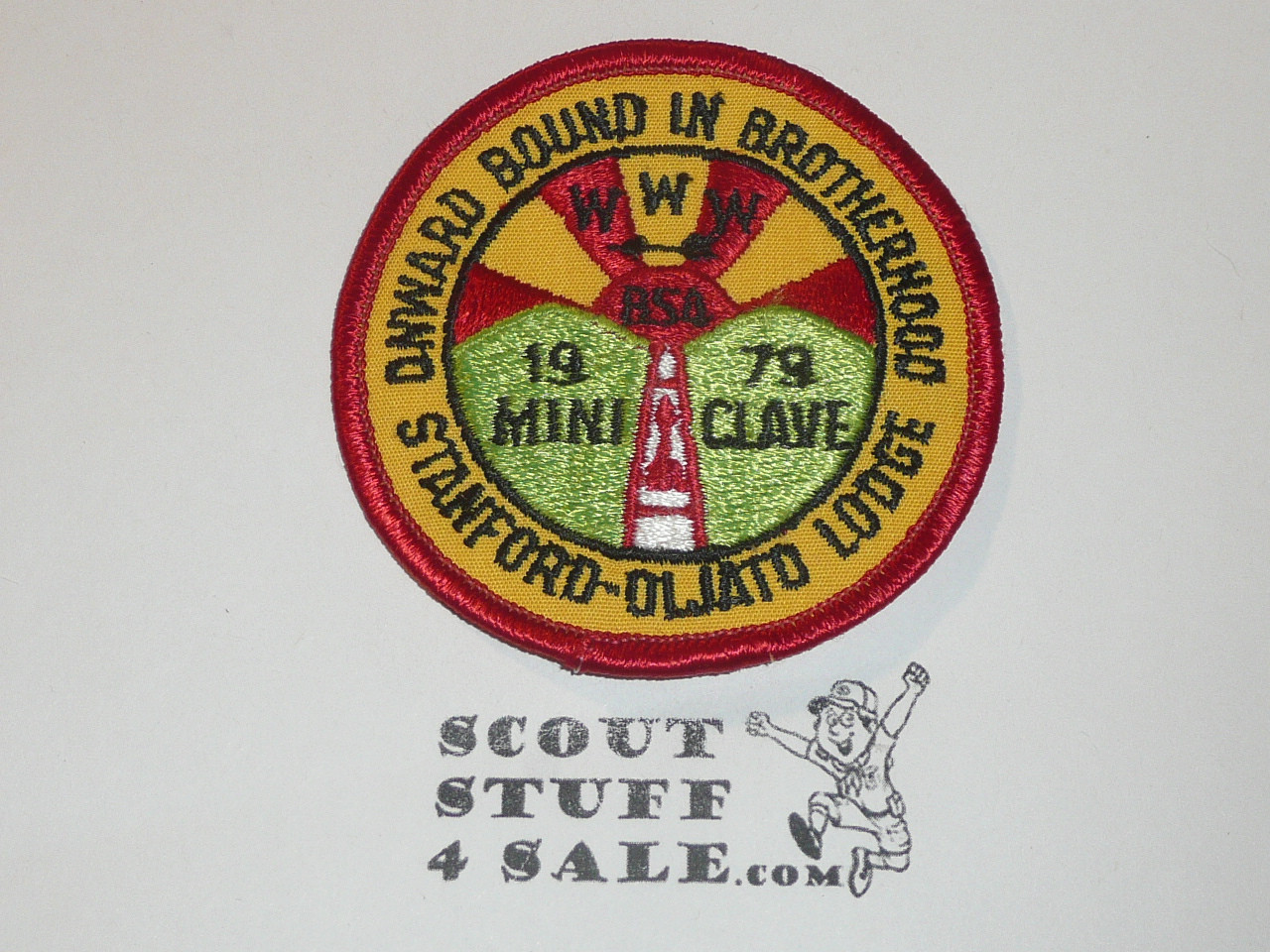 Order of the Arrow Lodge #207 Stanford - Oljato 1979 Miniclave Patch