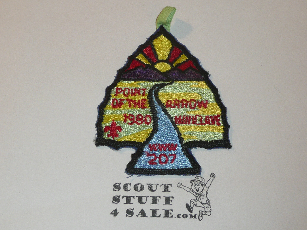 Order of the Arrow Lodge #207 Stanford - Oljato 1980 Miniclave Patch