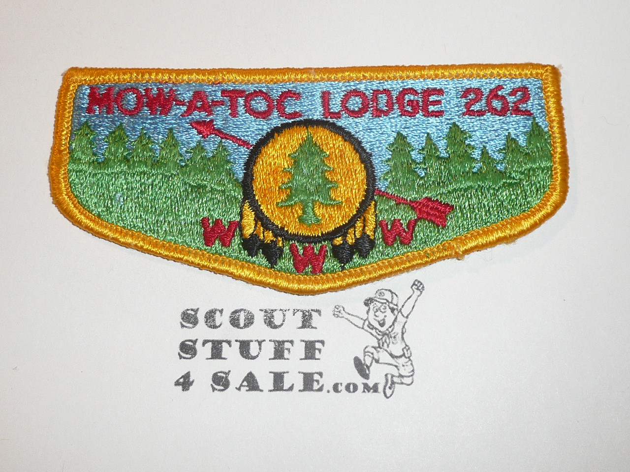 Order of the Arrow Lodge #262 Mow-A-Toc s5 Flap Patch