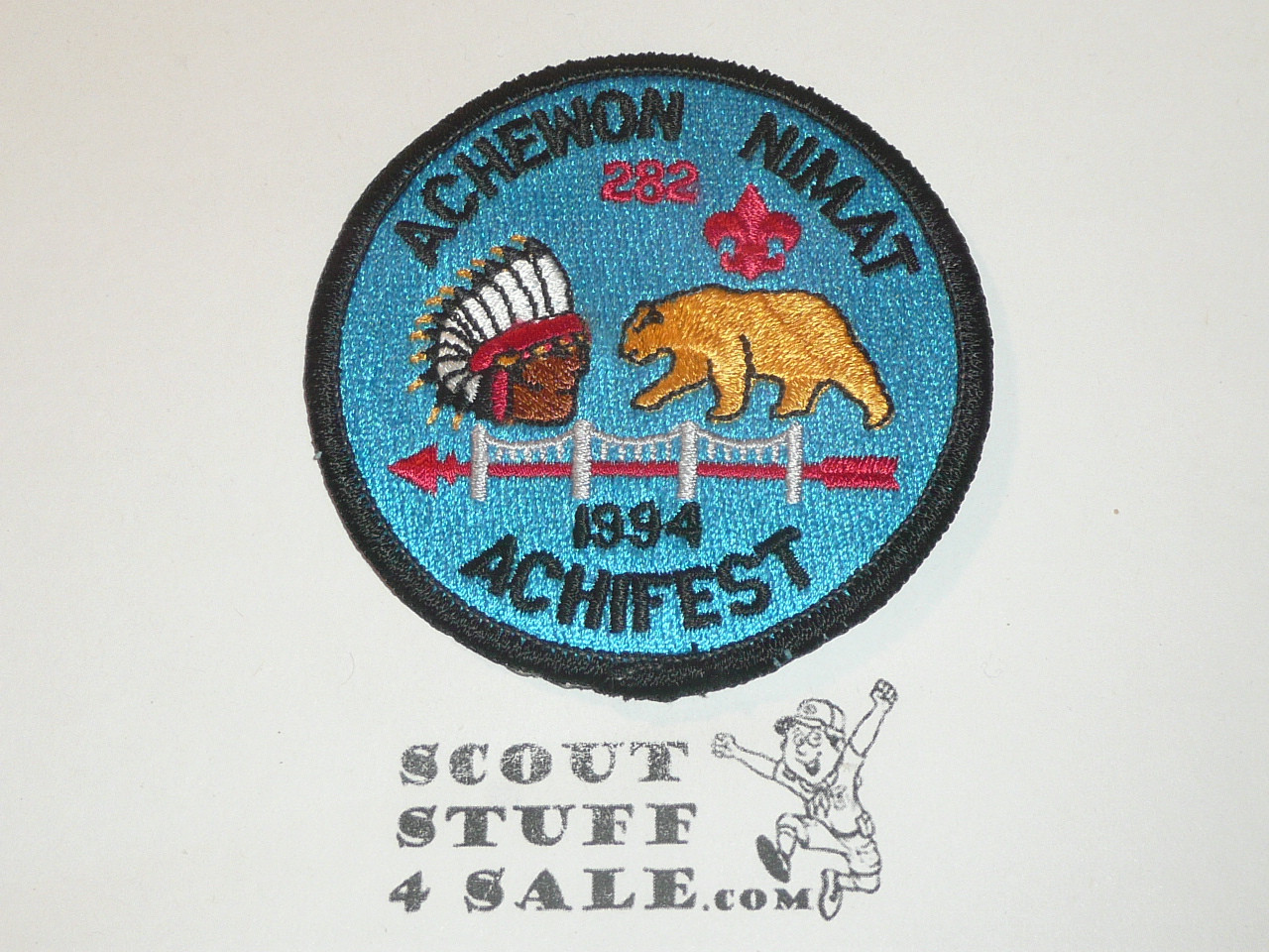 Order of the Arrow Lodge #282 Achewon Nimat 1994 Achifest Patch
