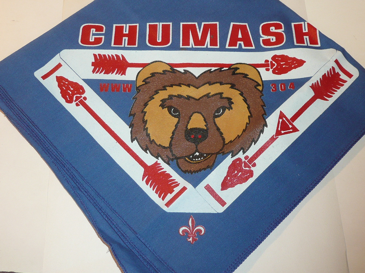 Order of the Arrow Lodge #304 Chumash n3 Neckerchief