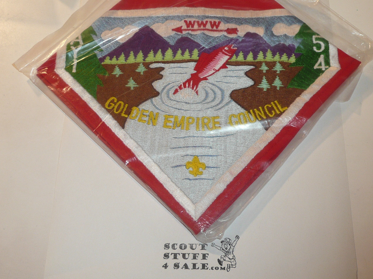 Order of the Arrow Lodge #354 Mayi n6 Embroidered Neckerchief