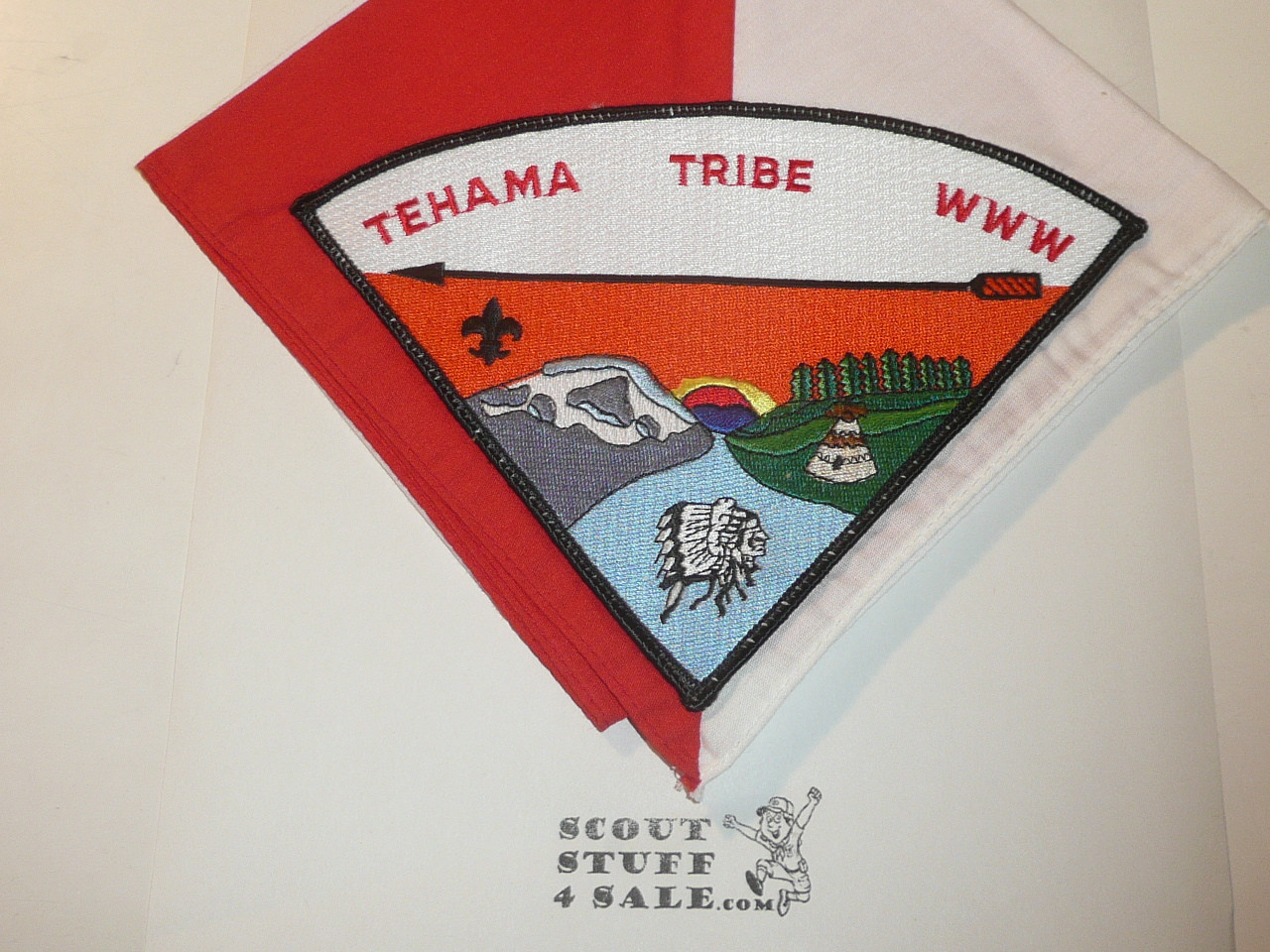 Order of the Arrow Lodge #354 Mayi Tehama Tribe p1 Pie Patch on Neckerchief