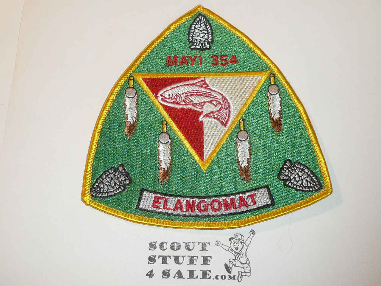 Order of the Arrow Lodge #354 Mayi x71 Elangomat Patch