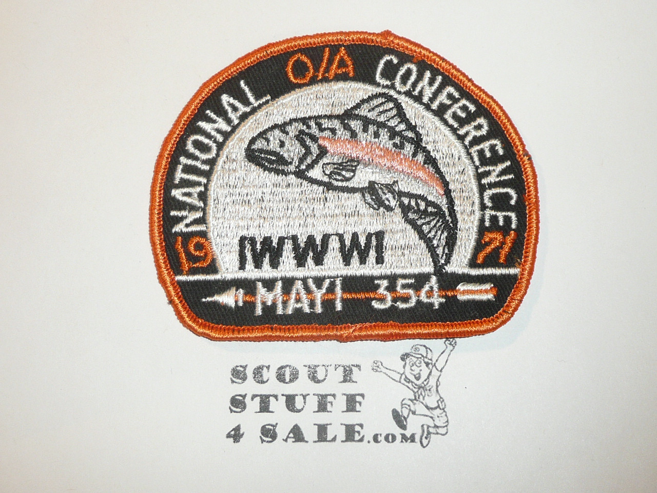 Order of the Arrow Lodge #354 Mayi x6 1971 NOAC Patch