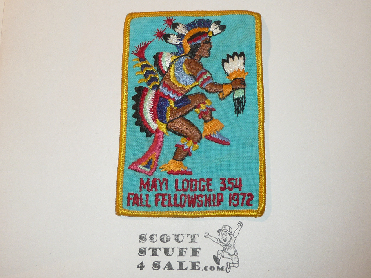 Order of the Arrow Lodge #354 Mayi 1969 Fall Fellowship Patch
