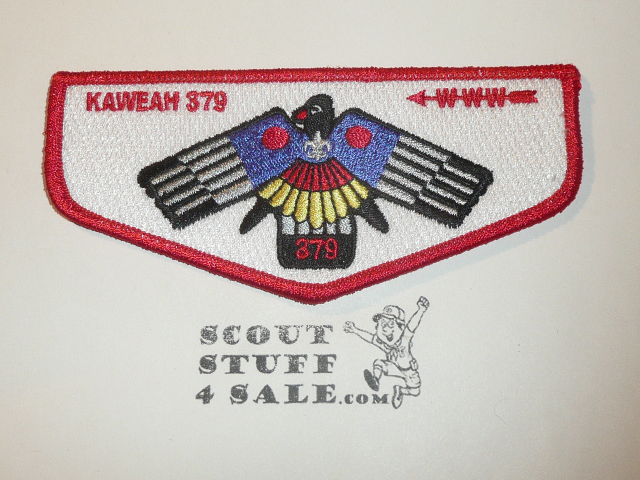 Order of the Arrow Lodge #379 Kaweah s33 Flap Patch