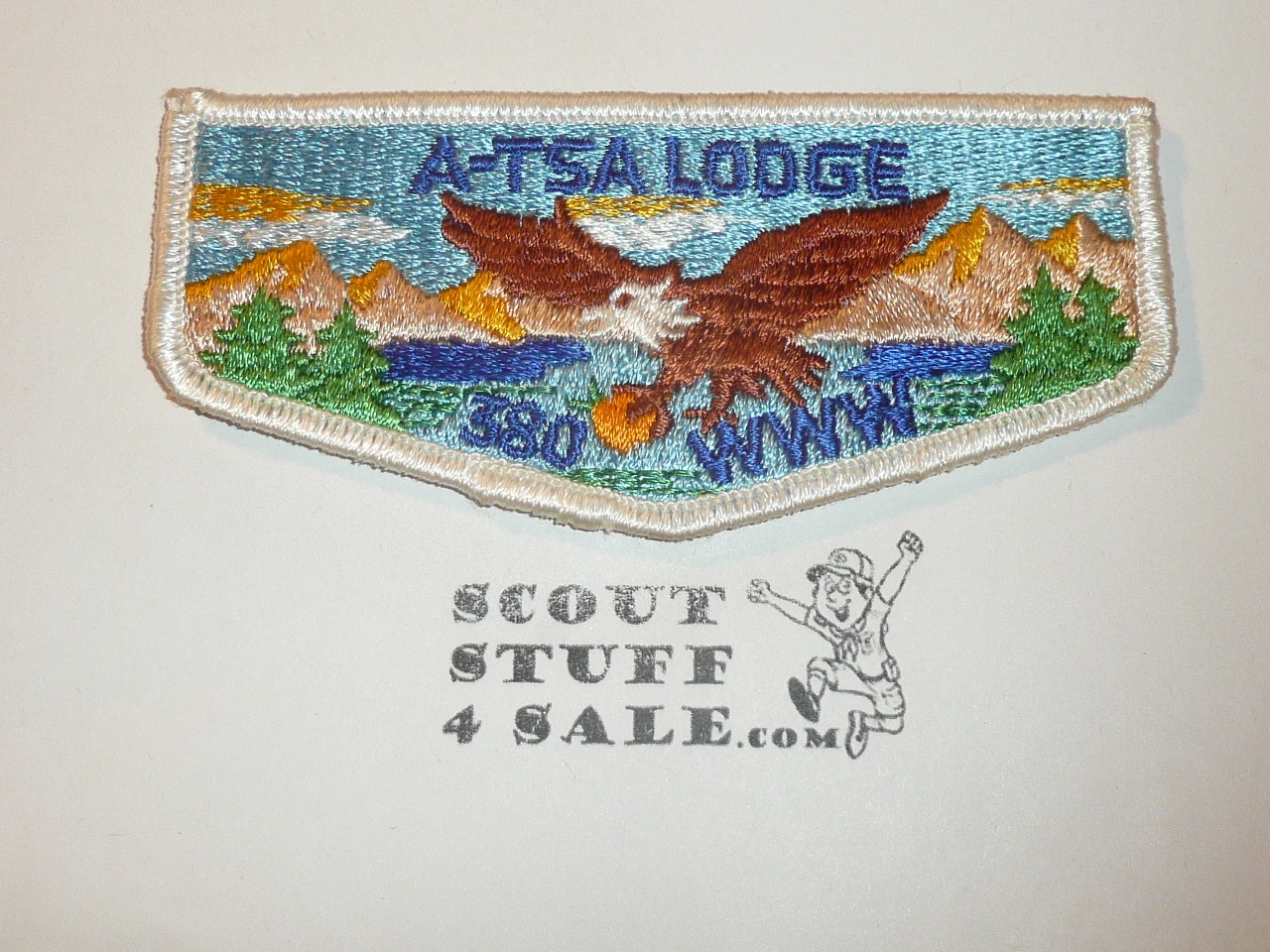 Order of the Arrow Lodge #380 A-Tsa s4c Flap Patch