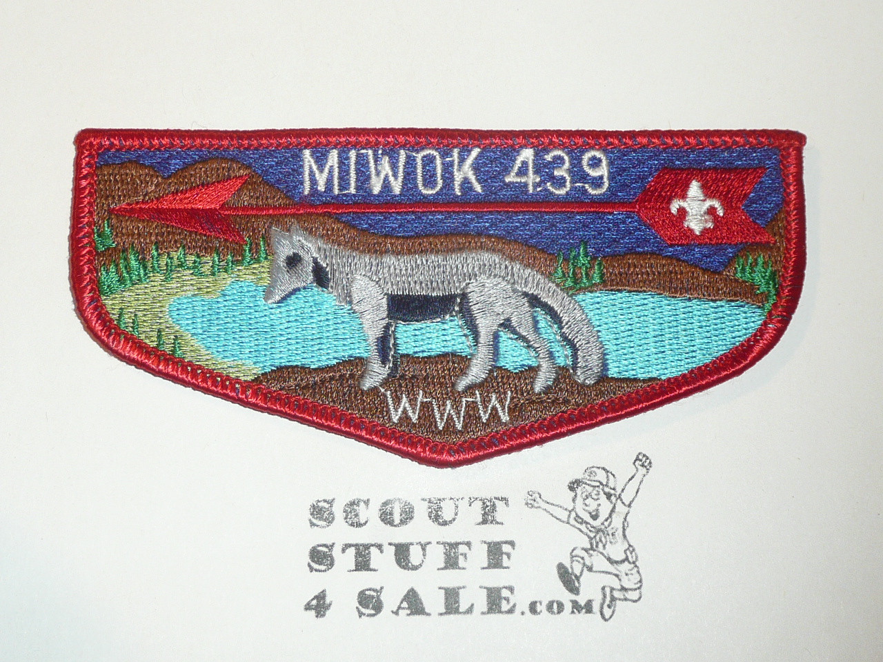 Order of the Arrow Lodge #439 Miwok s33b Flap Patch