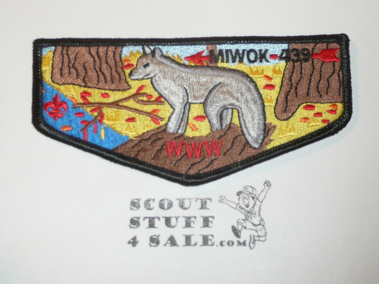 Order of the Arrow Lodge #439 Miwok s63 Flap Patch