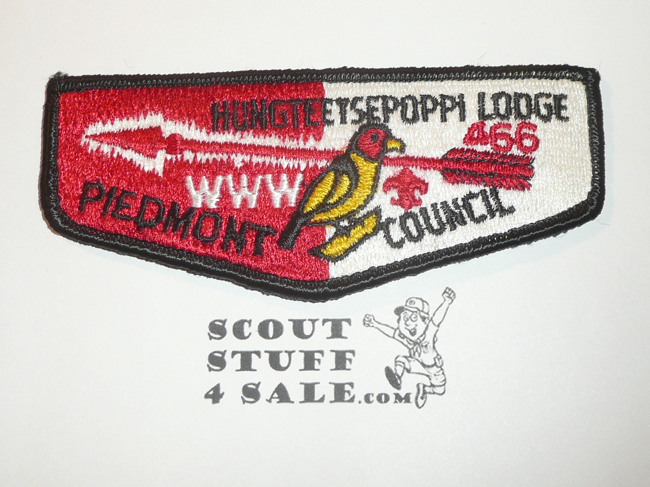 Order of the Arrow Lodge #466 Hungteetsepoppi s10 Flap Patch