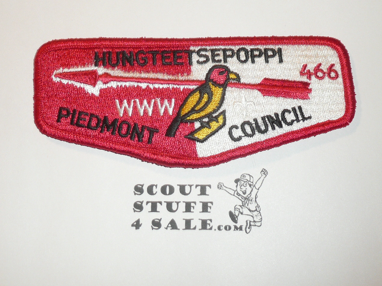Order of the Arrow Lodge #466 Hungteetsepoppi s15 Flap Patch