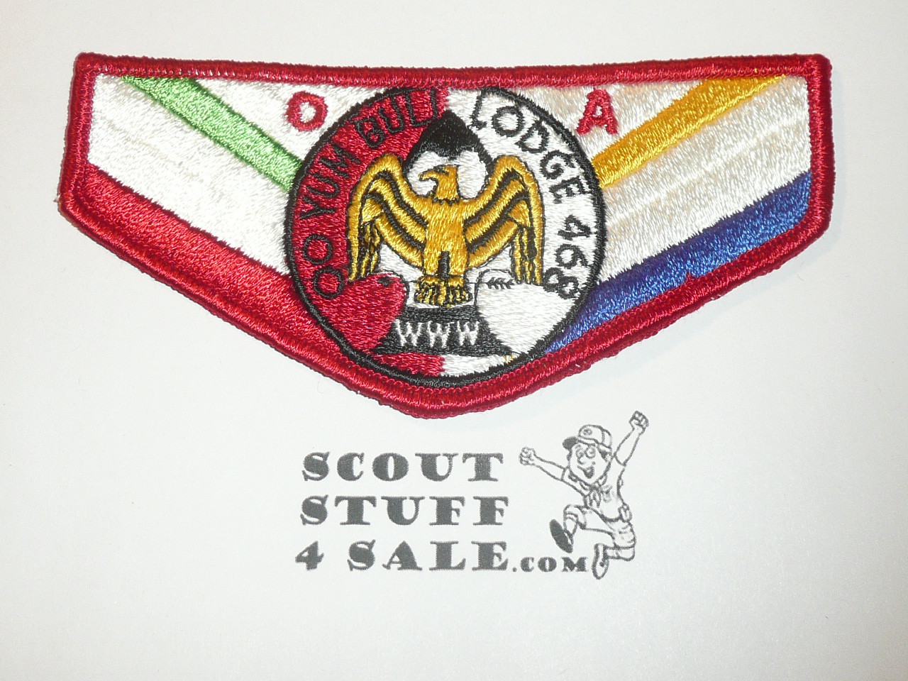 Order of the Arrow Lodge #468 Oo Yum Buli s14 Flap Patch