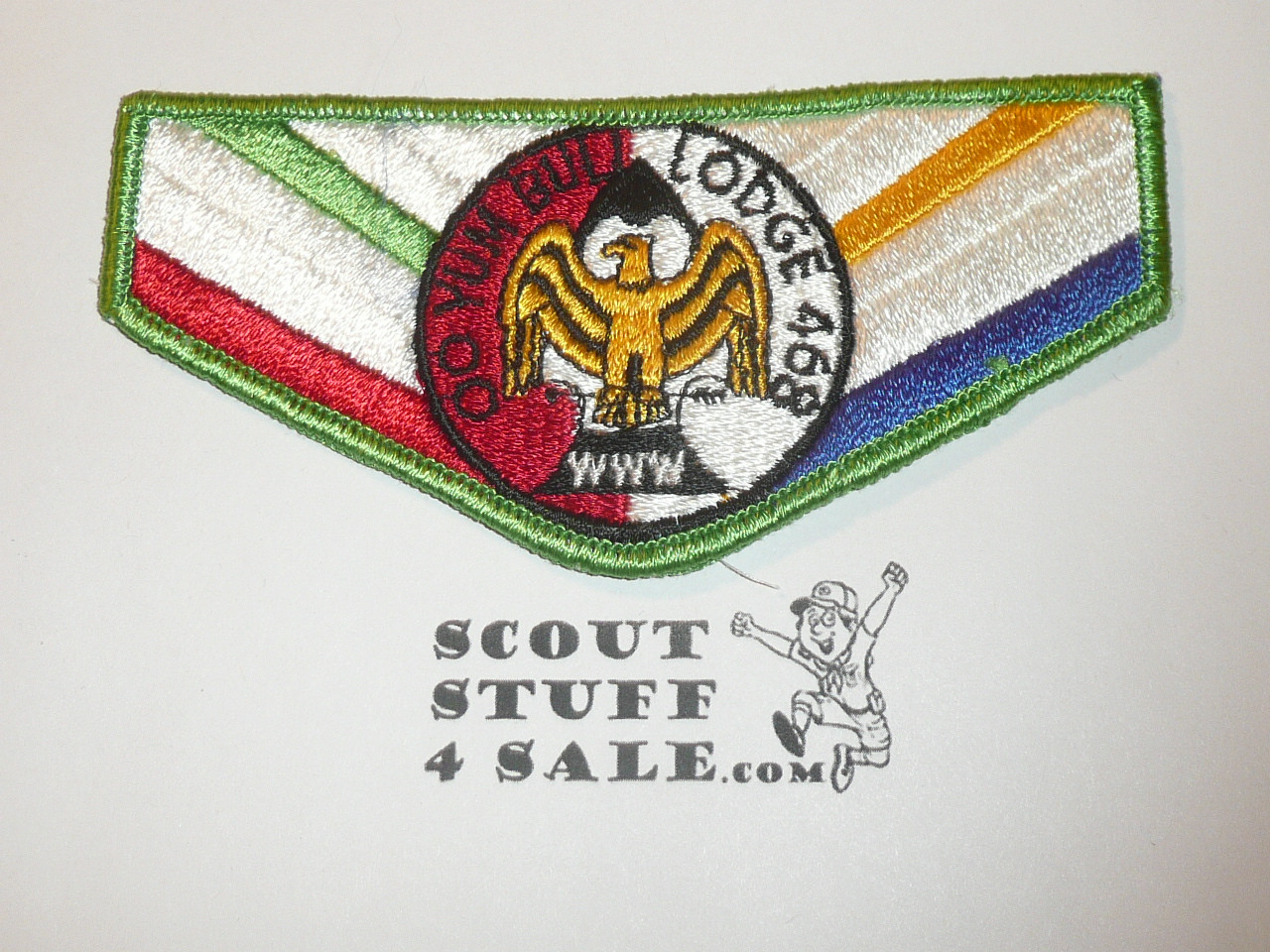 Order of the Arrow Lodge #468 Oo Yum Buli s18 Flap Patch