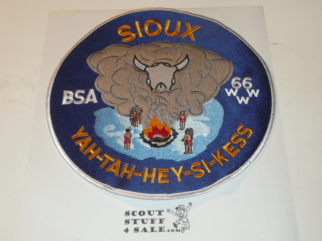 Order of the Arrow Lodge #66 Yah-Tah-Hey-Si-Kess Sioux Chapter j1 Jacket Patch