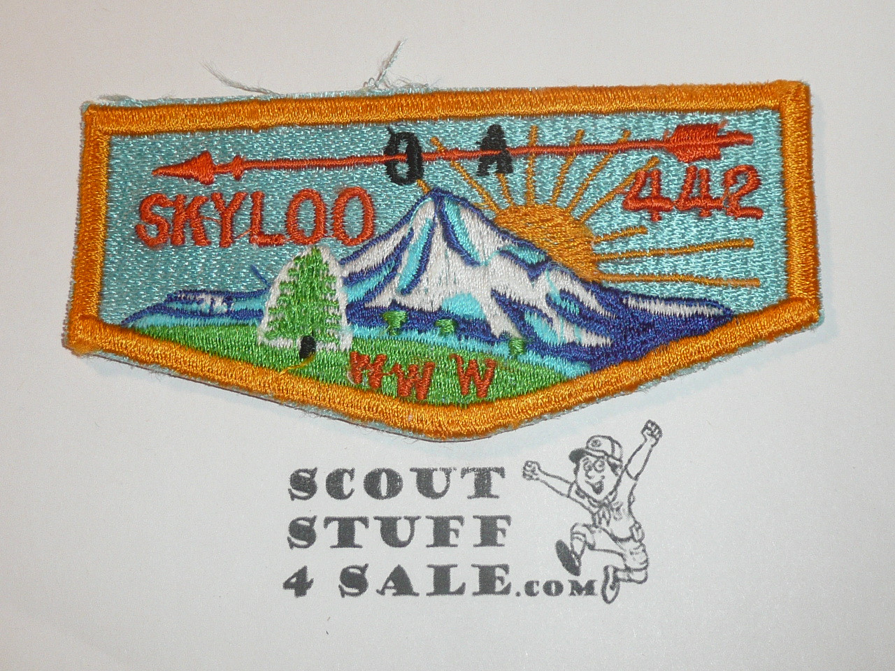 Order of the Arrow Lodge #442 Skyloo zs2a Flap Patch