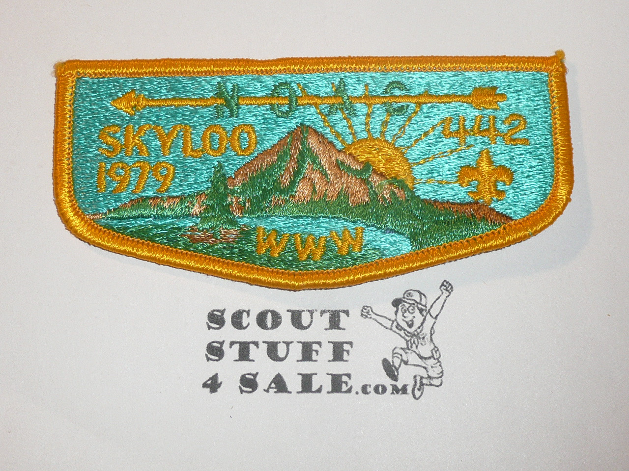 Order of the Arrow Lodge #442 Skyloo s5 1979 NOAC Flap Patch