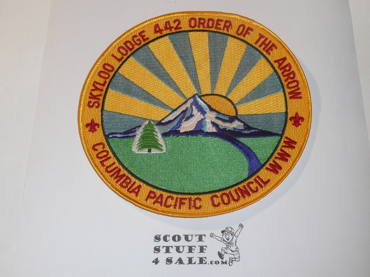 Order of the Arrow Lodge #442 Skyloo j3 Jacket Patch