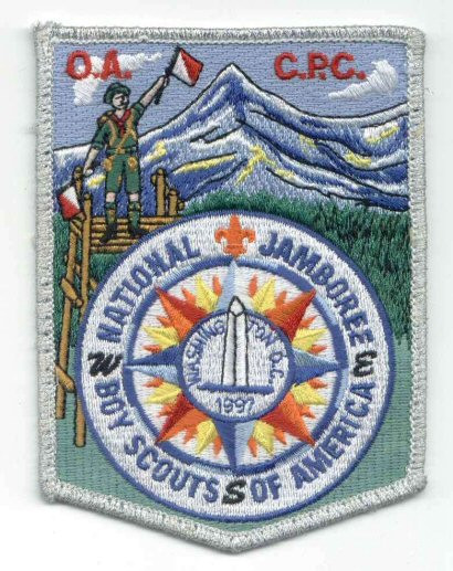 Order of the Arrow Lodge #442 Wauna La-Mon 'Tay x13 1997 Jamboree Patch