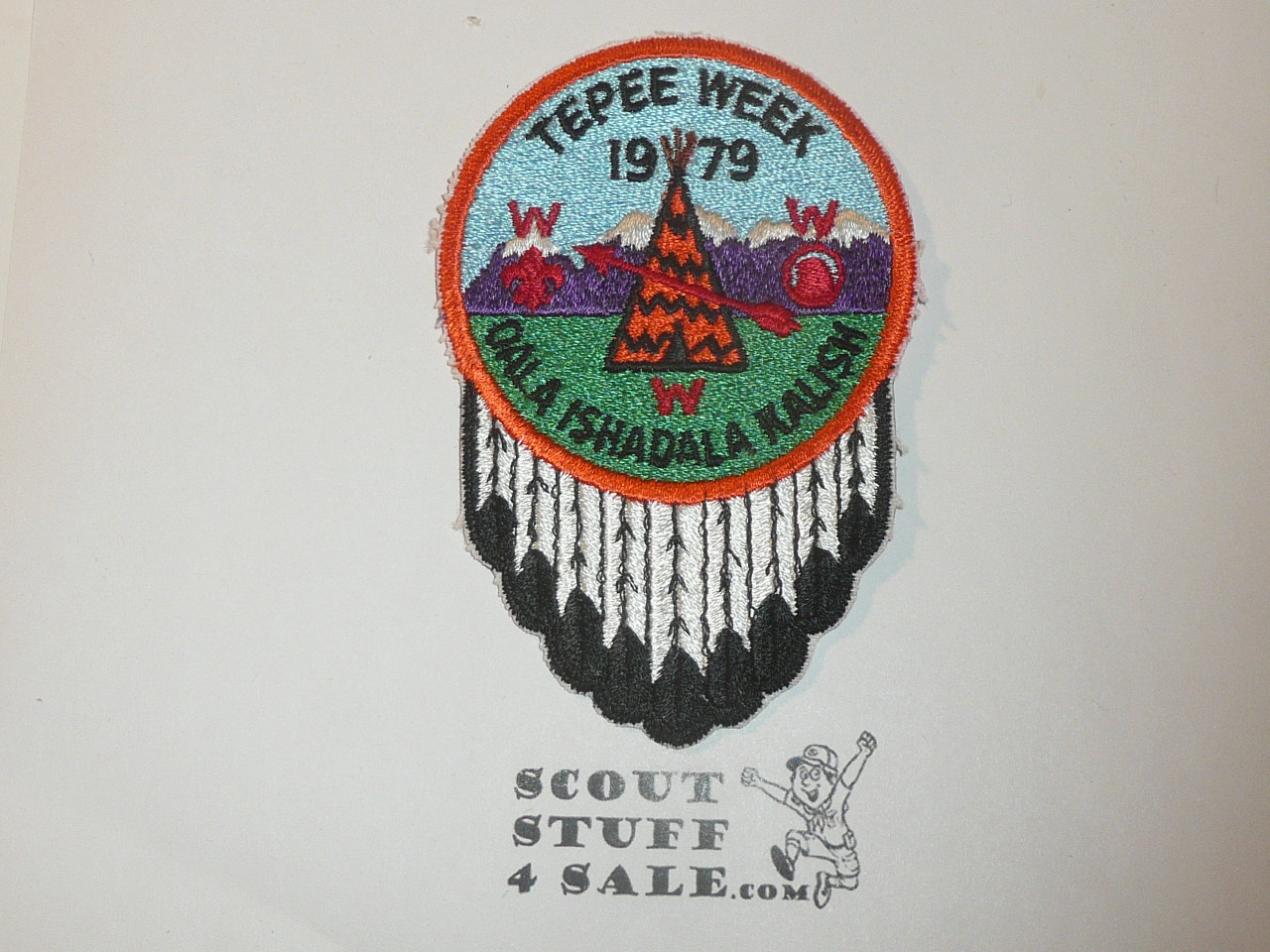 Order of the Arrow Lodge #561 Oala Ishadalakalish 1979 Tepee Week Patch