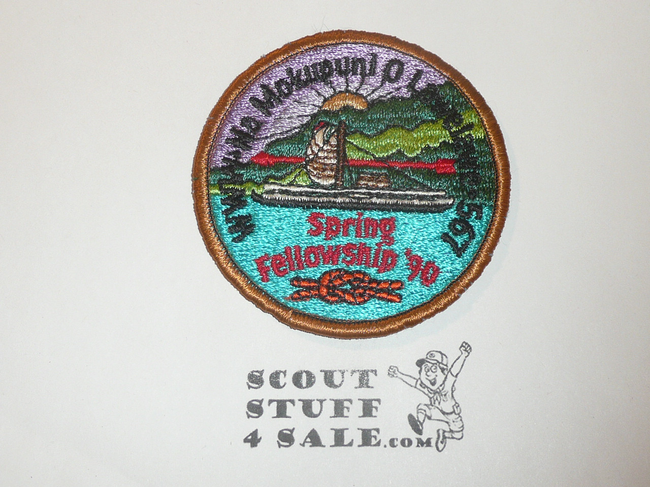 Order of the Arrow Lodge #567 Na Mokupuni 'O Lawelawe 1990 Fall Fellowship Patch