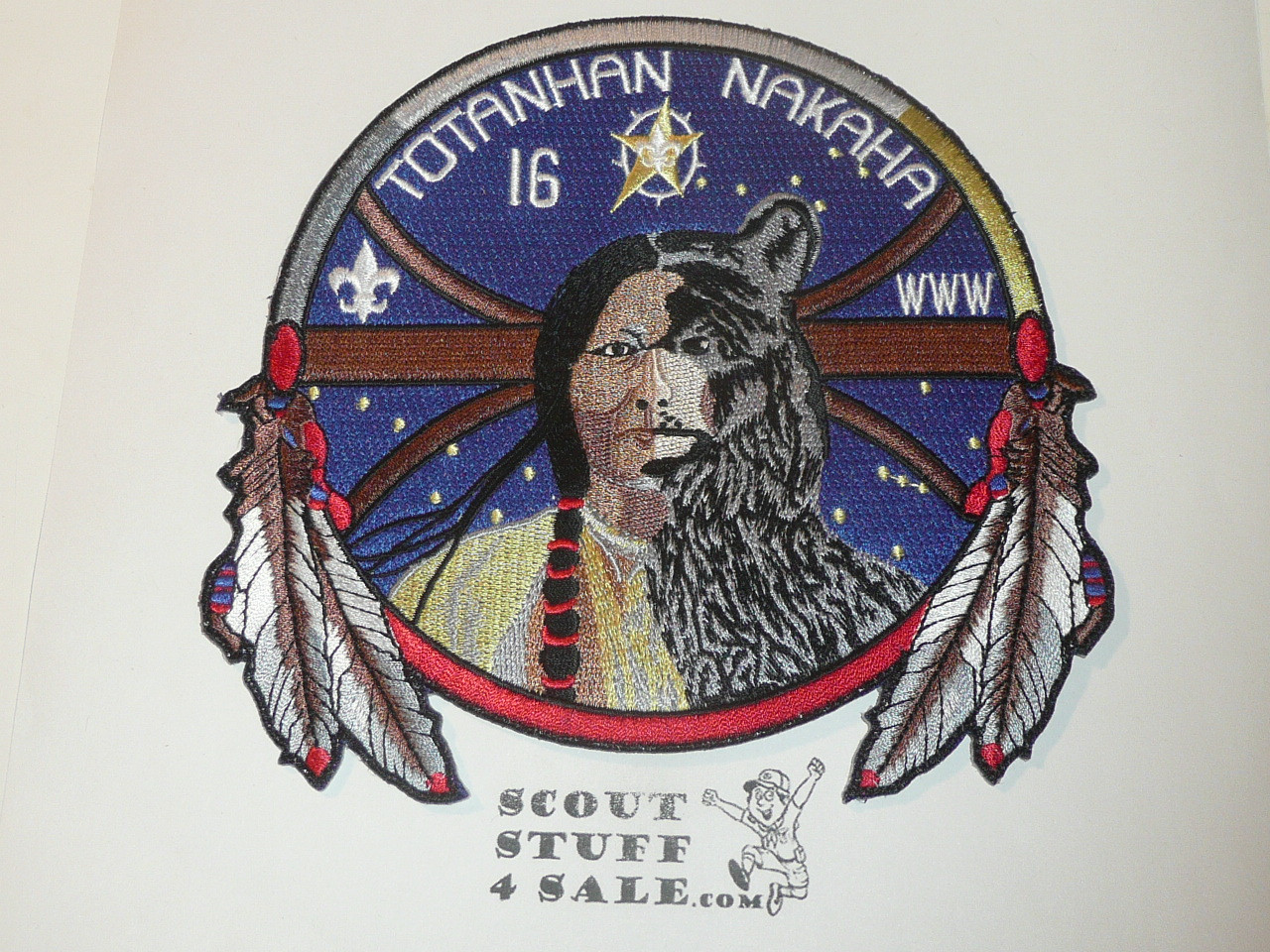 Order of the Arrow Lodge #16 Totanhan Nakaha Round Patch