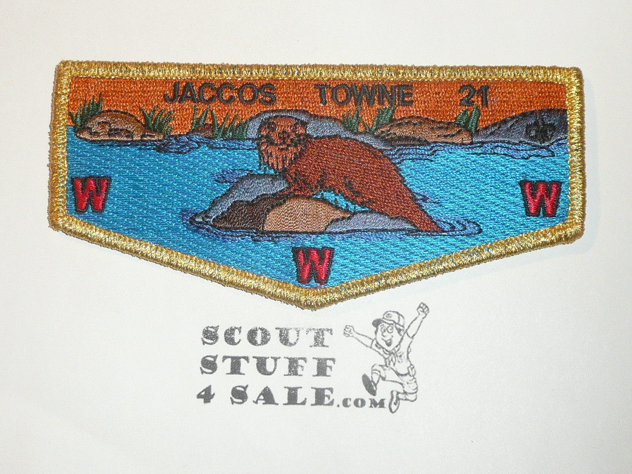 Order of the Arrow Lodge #21 Jaccos Towne s2 Flap Patch