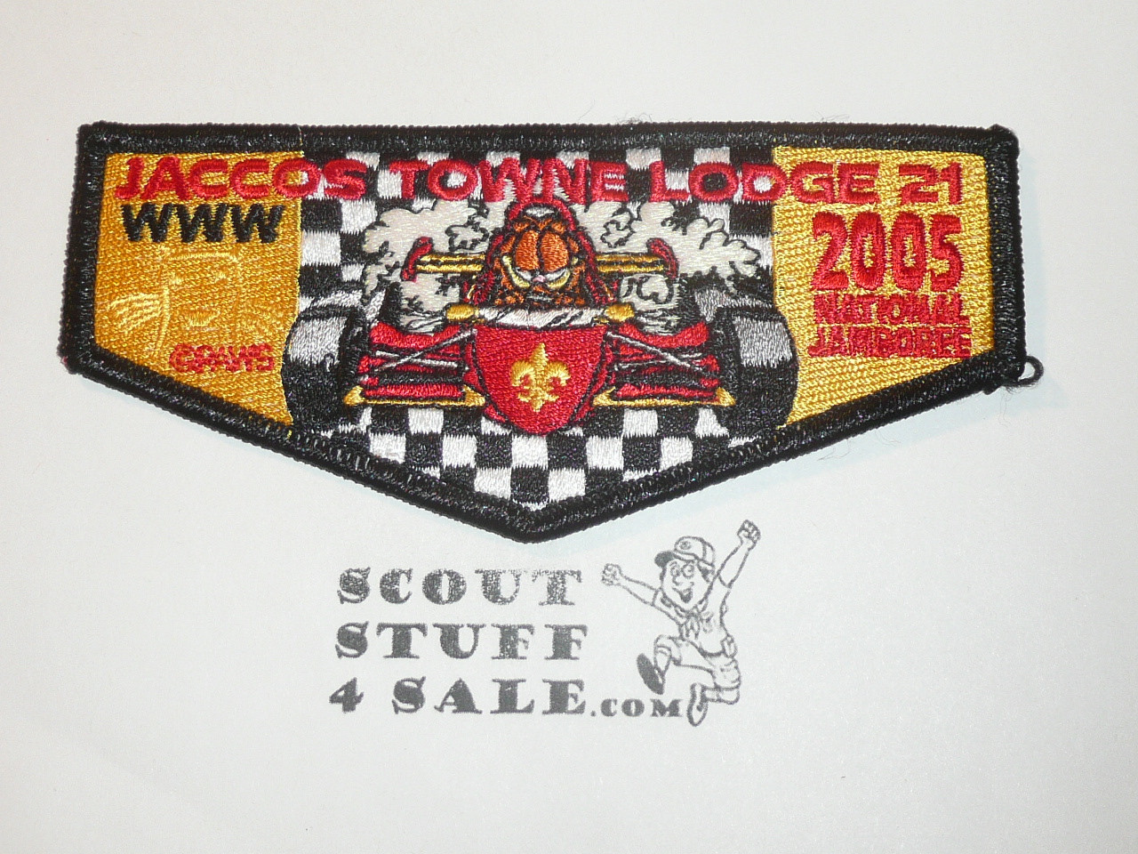 Order of the Arrow Lodge #21 Jaccos Towne s5 2005 National Jamboree Flap Patch