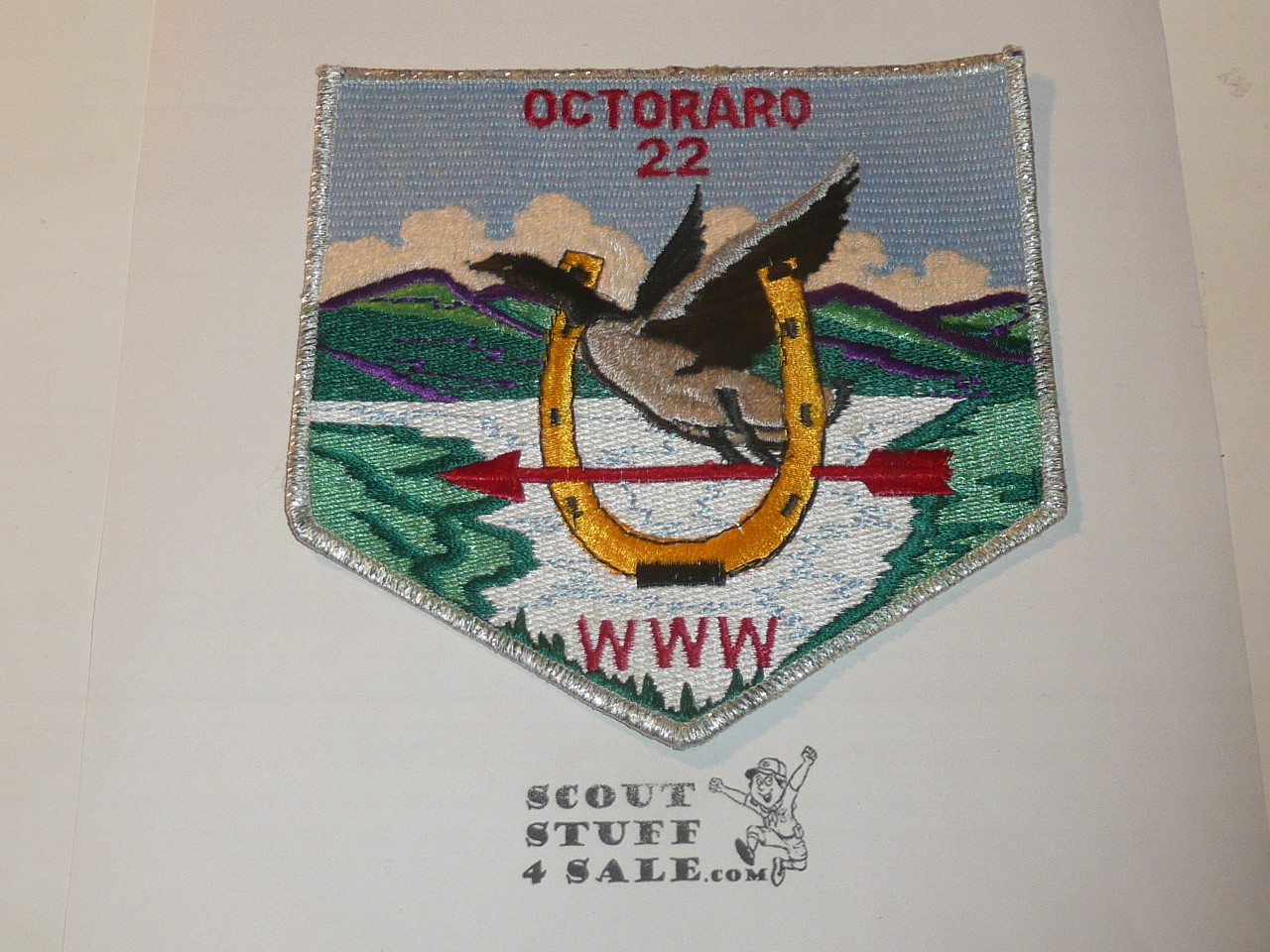 Order of the Arrow Lodge #22 Octoraro Odd Shape Patch - Scout