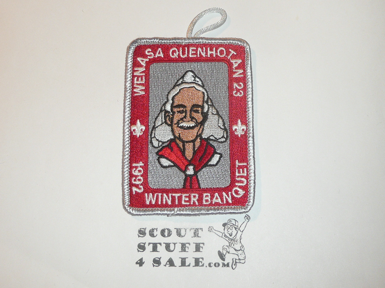 Order of the Arrow Lodge #23 Wenasa Quenhotan 1992 Winter Banquet Patch