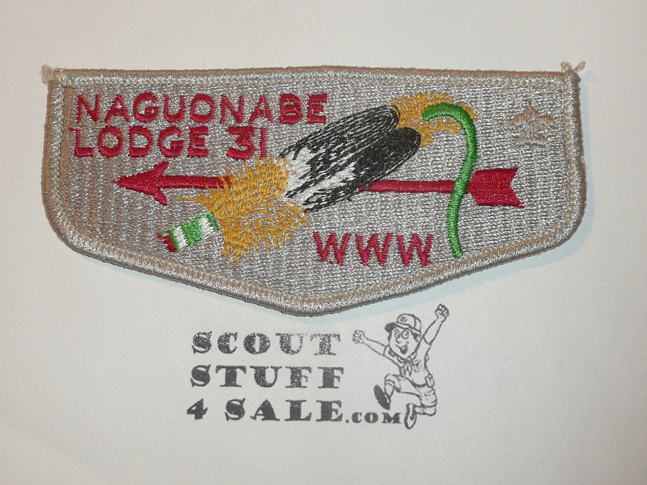 Order of the Arrow Lodge #31 Naguonabe s6 Flap Patch