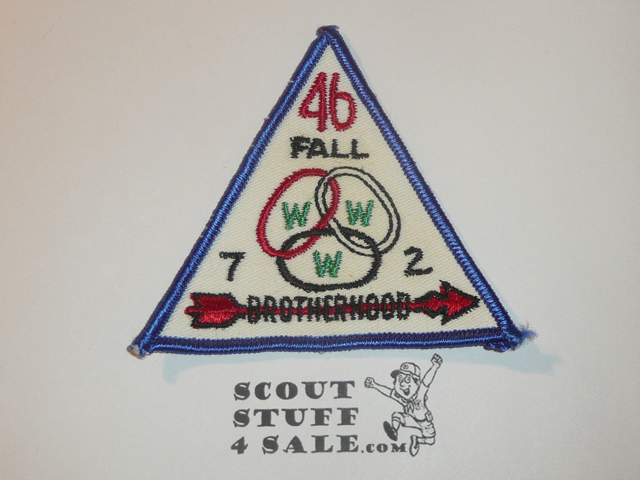 Order of the Arrow Lodge #46 Eriez 1972 Fall Event Patch