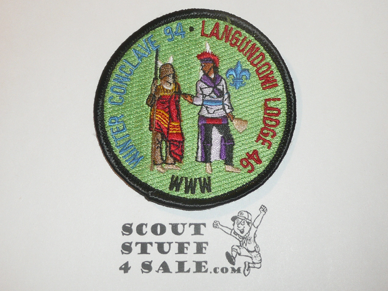 Order of the Arrow Lodge #46 Langundowi 1994 Winter Conclave Patch