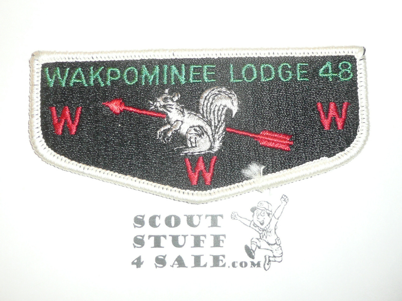 Order of the Arrow Lodge #48 Wakpominee s2 Flap Patch