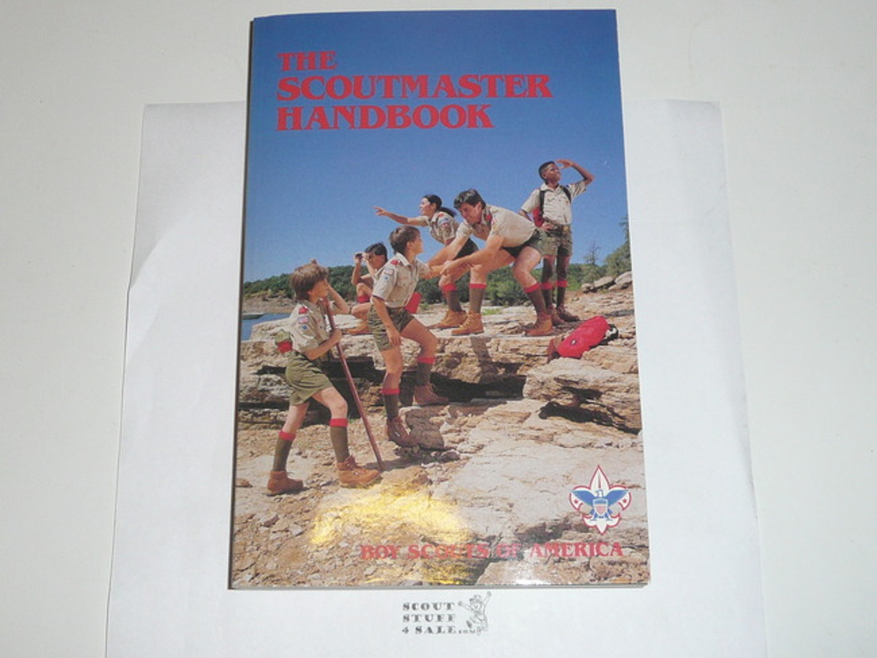 1990 Scoutmasters Handbook, Eighth Edition, First Printing, MINT Condition