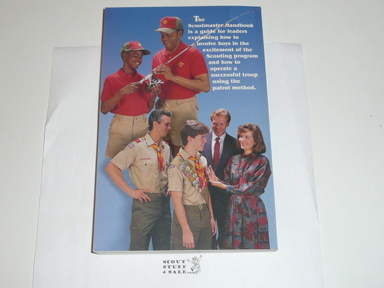 1990 Scoutmasters Handbook, Eighth Edition, First Printing, MINT Condition